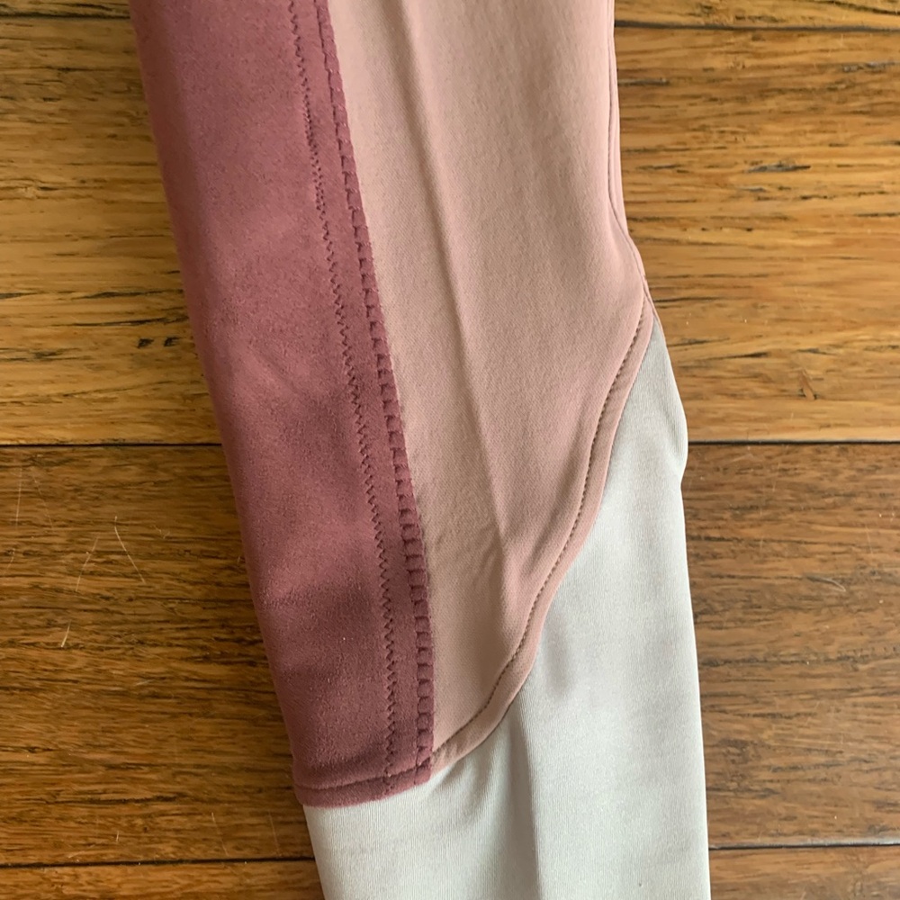 Romfh Champion Full Seat Breeches 26R Cowboy Pink Ruby 3 Button/Hook NWT - Picture 9 of 12